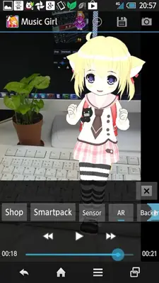 Music Girl android App screenshot 0